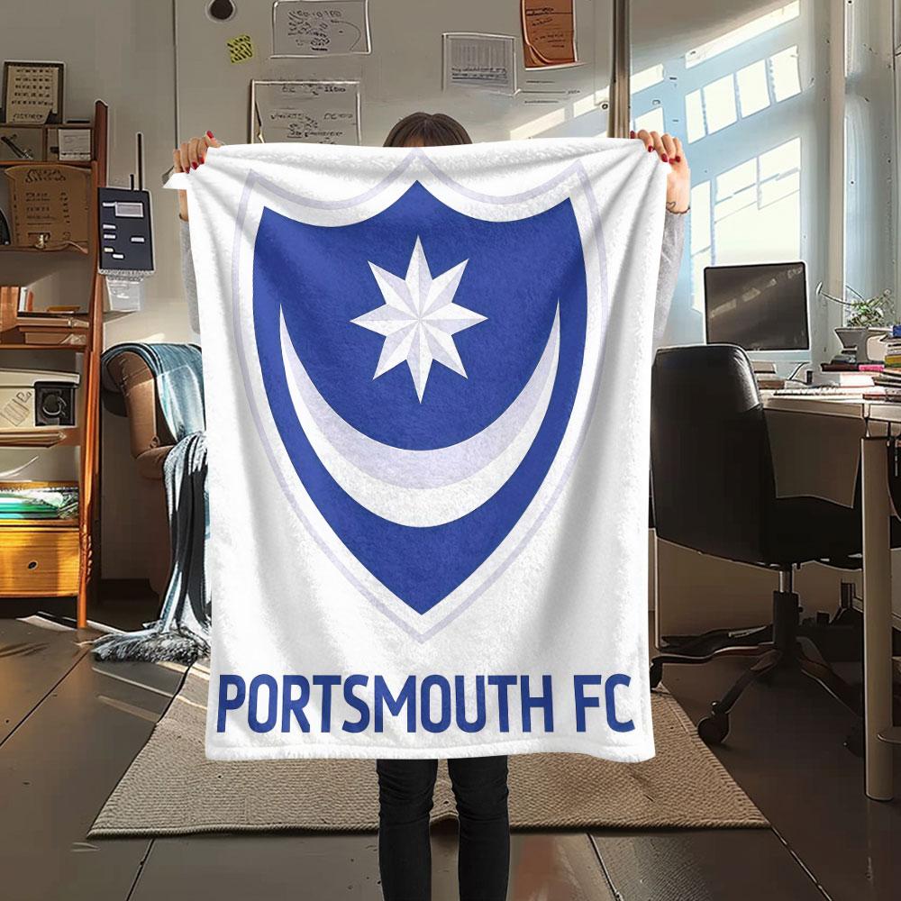 PFC Logo Blanket, High Quality Comfortable for All Seasons, Home Decor, Warmth and Comfort