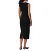 BOSS Womens/Ladies Florency Viscose Slim Midi Dress