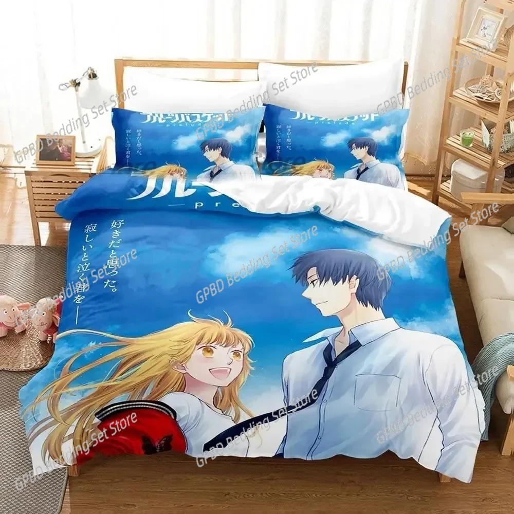 

Comforter Anime Fruits Basket Bedding Set For Bedroom Soft Modern S Comefortable Kids And Comforter (quilt)-EU Single(135*200cm)3pcs