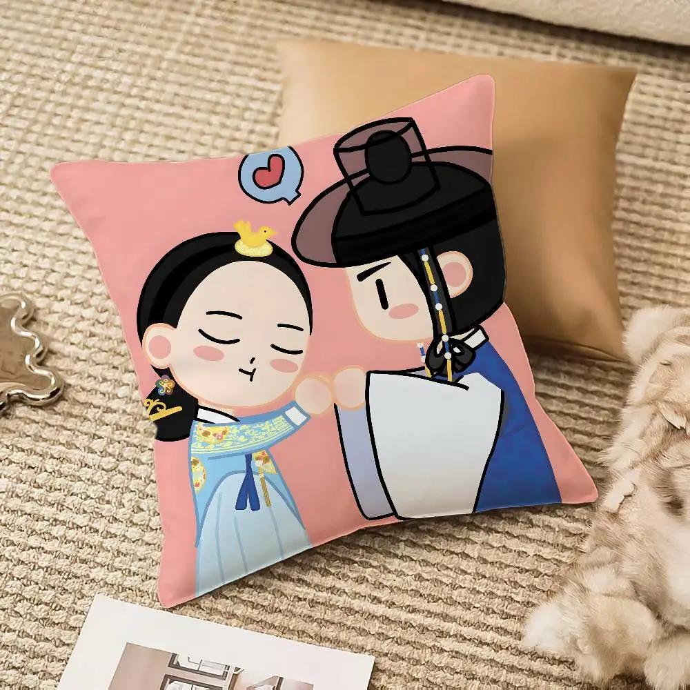 Hot TV Series Internet Love Couple Top TV B-Bon Appetit Your Majesty Pillow Case Anti-dustmite Invisible Zipper Sofa Bed