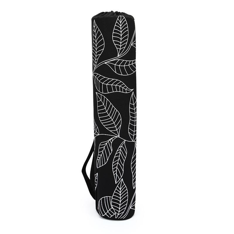 Multi-functional Yoga Mat Bag Gym Mat Bag Yoga Backpack Canvas Single Shoulder Yoga Mat Case Portable Fitness Bag Without Mat