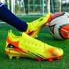 Professional Men's Outdoor FG Bottomed Football Shoes Adult Durable Comfortable Training Shoes Teenagers Lace Up Soccer Shoes