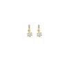 Single Diamond Stud Earrings Women's Niche Light Luxury Fashion High-end Ins Cold Wind Six-claw Flash Diamond Earrings