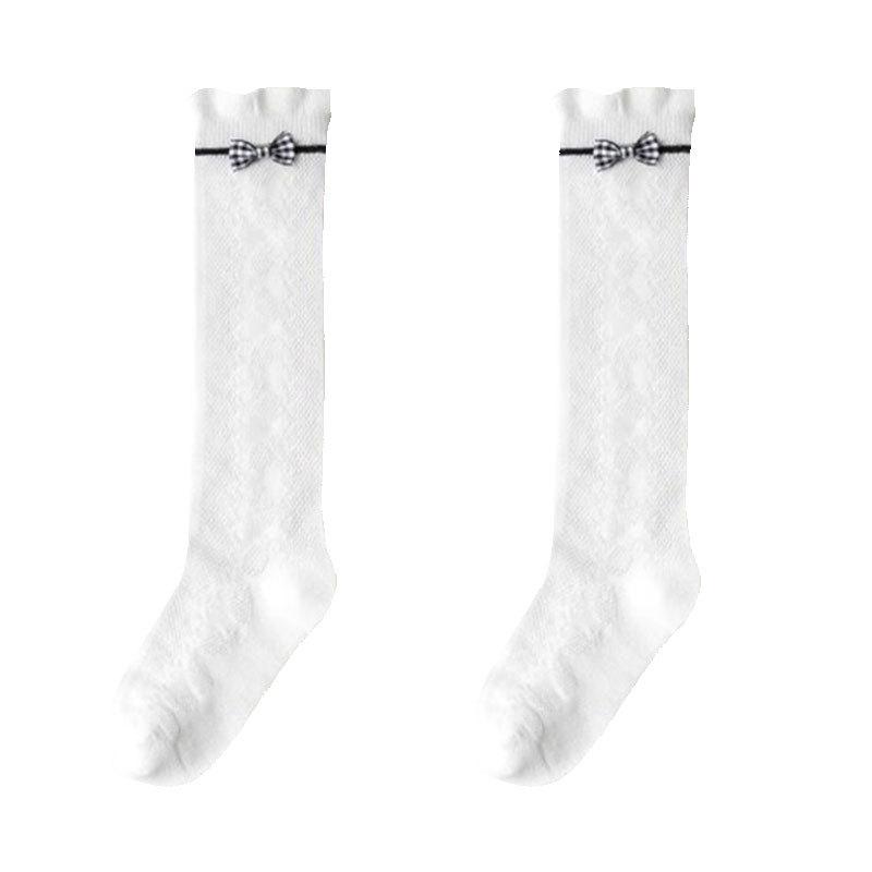 Children's Socks  Breathable Leg Socks  Comfortable  Bow Socks