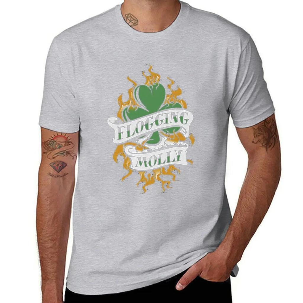 Flogging Molly TShirt sublime korean fashion heavyweights summer clothes mens champion t shirts 2025 new model