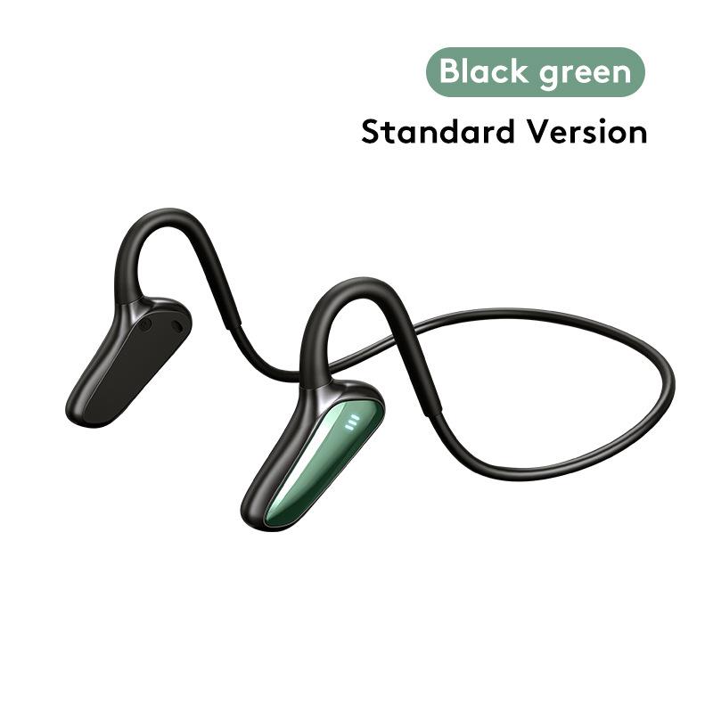 M-D8 Wireless Bone Conduction Bluetooth Headset, Non-In-Ear Ear-Hook, Ideal for Business and Sports.