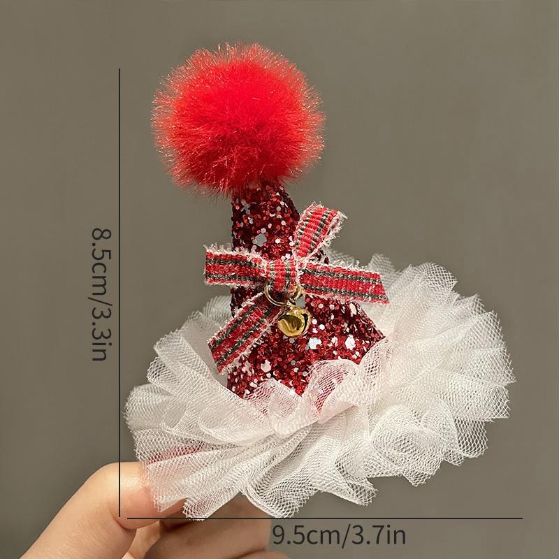 Christmas New Year Hair Clips Cartoon Deer Ear Headbands Hairpin Xmas Decor Gifts Navidad Festival Photo Props Hair Accessories