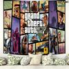 Gta Wall Tapestry Aesthetic Wall Hanging Printed Fabric Blanket Decorative Tapestries for Bedroom Living Room Home Decor