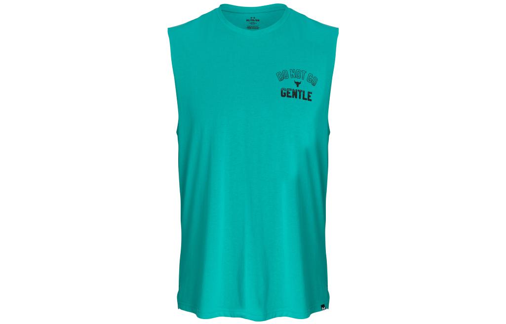 Under Armour Project Rock Tank Top Green 1381182-369 M