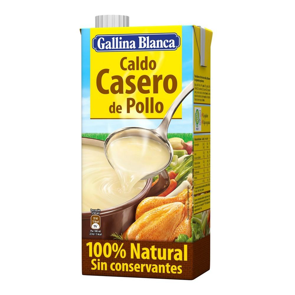 

Gallina Blanca Chicken Broths (1 liter) TU прозрачный