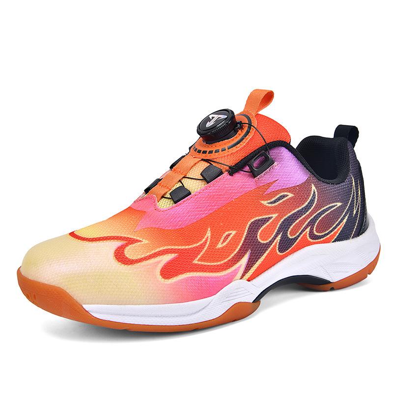 

Новые детские и подростковые бадминтонные кроссовки Beacon легкие, мягкие, дышащие, амортизирующие, нескользящие и износостойкие теннисные кроссовки, tabl 39 оранжевый