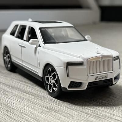 1:32 Rolls Royce Cullinan Luxury SUV Alloy High Simulation Car Model Diecast Display Present Sound And Light Pull Back Birthday