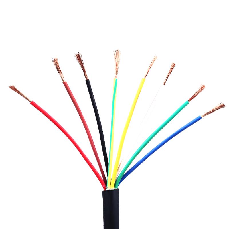 National Standard KVVRVV Pure Copper Core Sheathed Power Cable, Available In 2, 3, 4, 5 Wire Options, 0.5 To 2.5 Sq Mm