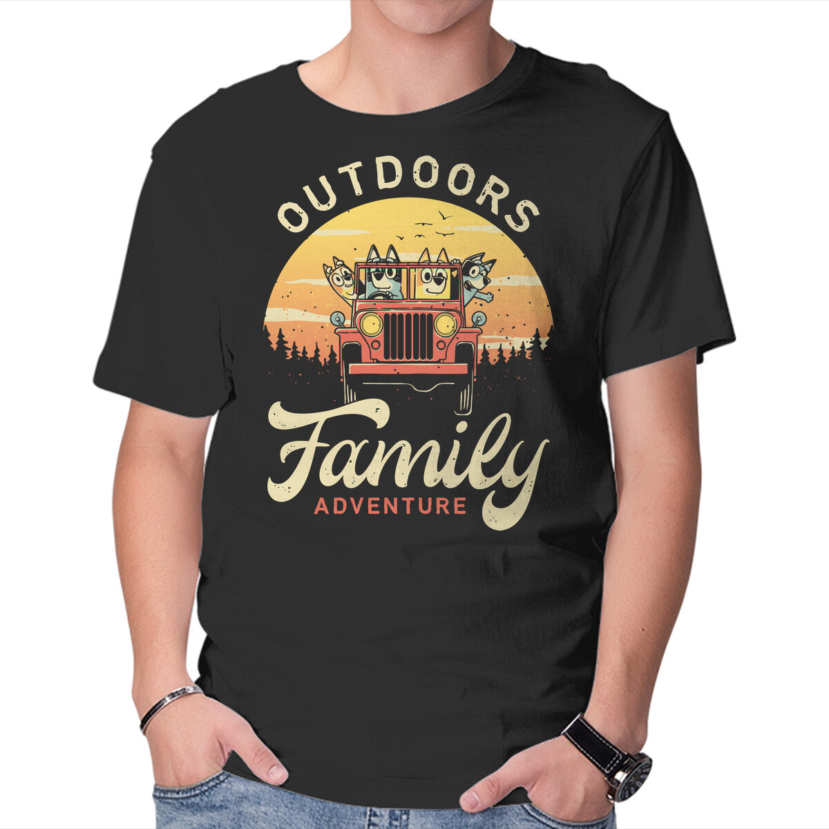 Unisex Crew Neck T-Shirt Outdoors Heelers Graphic Short Sleeve Casual Tee XXXL