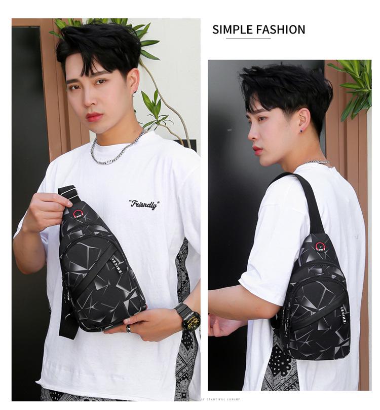 2024 Koreanischer Stil Unisex Leichte Umhänge- & Schultertasche für Outdoor-Sport & Freizeitgebrauch