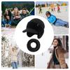 Knit Hats For Women Warm Stretchy Beanie With Brim Earflap Scarf For Winter Thickened Knitted Hat For Daily Commuting Skiing