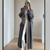 Damen S Lockerer Langer Überknie Strick Cardigan Pullover Herbst Winter