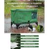 Waterproof Heated Cat Bed & Foldable Cage - Outdoor Birthing Room & Warming Retreat