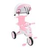 Baby Tricycle with   Parents Push Handle Music Light Folding Canopy Toddler Kids Trike for 18 Month to 5 Years Boys Girls
