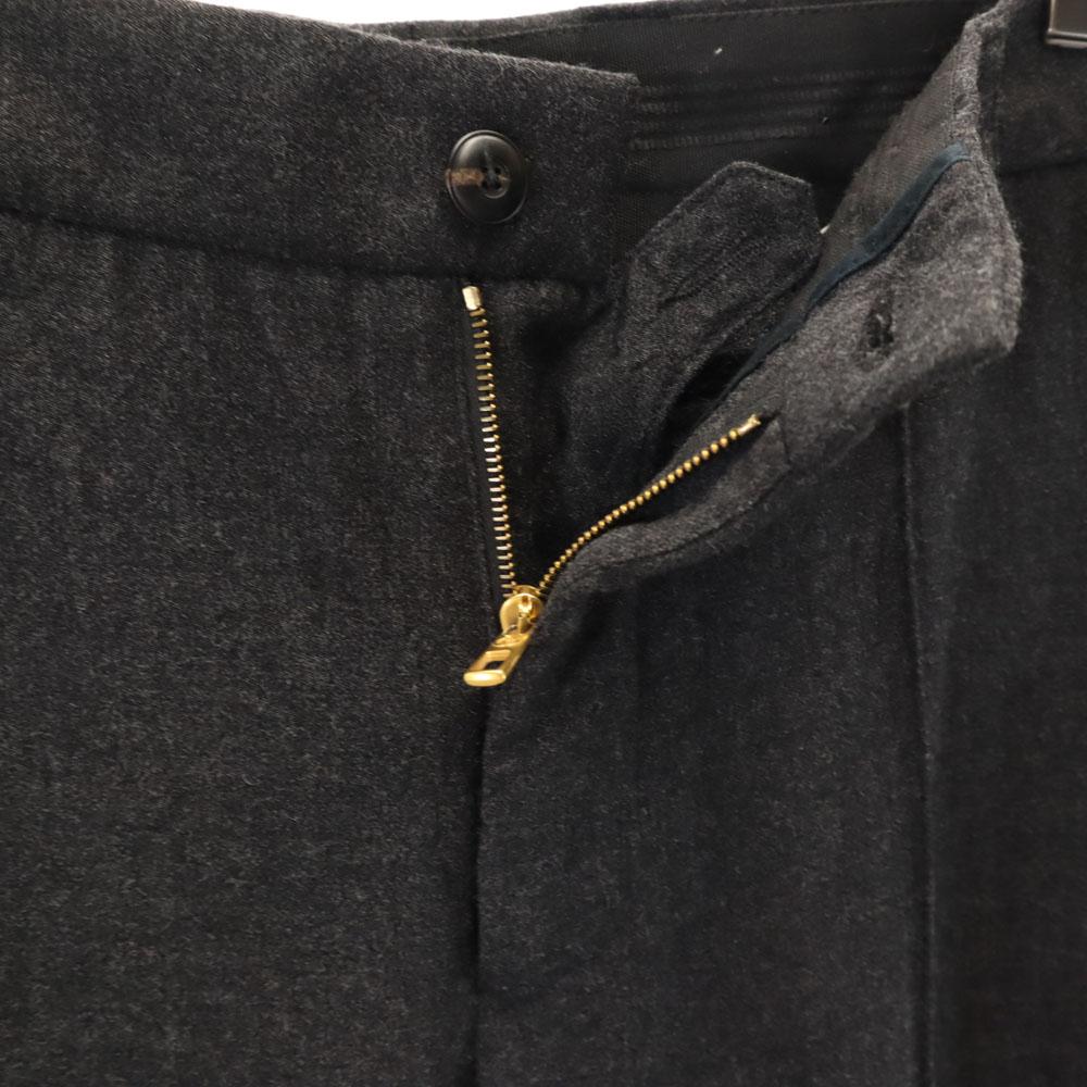 GIORGIOARMAN wool made in italy Slacks pants 46 gray Tuck pants Men's Used