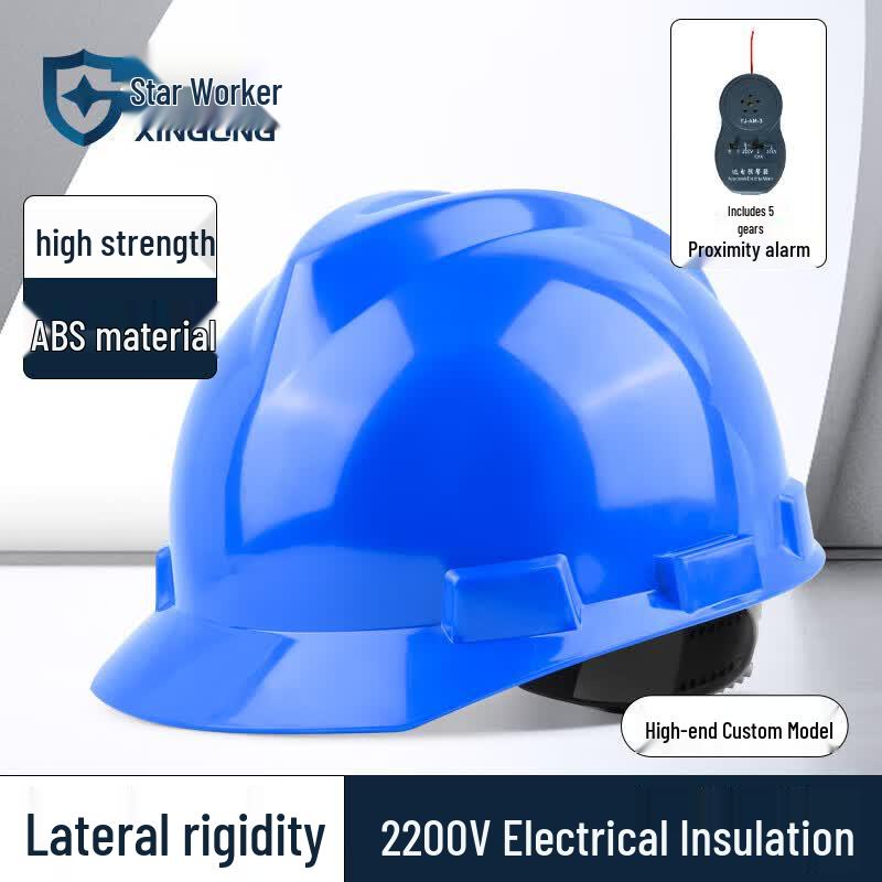 XINGGONG V-Type Safety Helmet with 5-Level Proximity Alarm