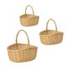 Handmade Braided Hamper Practical For Storing Laundry Produce Or Camping Gear