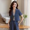 Women's Summer Casual Professional Blazer & Pants Set