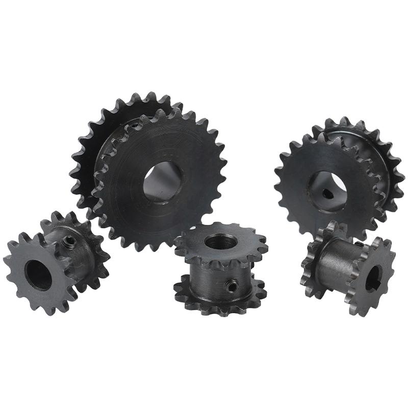 04C-2 Duplex Chain Compatible Fake Double Row Drive Sprocket Wheel Gear - 15 Teeth 20 Teeth 30 Teeth Options Available