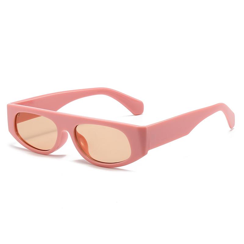 Exquisite Oval Sunglasses Women Men High Quality Luxury Shades Leisure Commute Sun Glasses Lady Man UV400 Protective Glasses