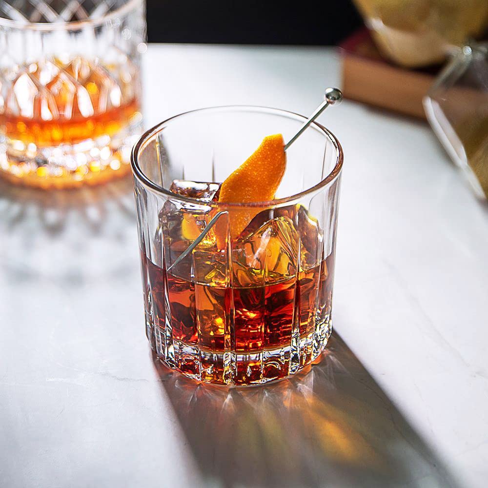 Ocean Glass TRAZE (PRESENT) Rocks Glasses, Brandy Glass Set of 6 (350ml)