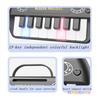 Multi-functional 15 Keys with Handle Kid Minitial Electronic Piano Portable Musical Instrument Toy with Music Score Learning Toy
