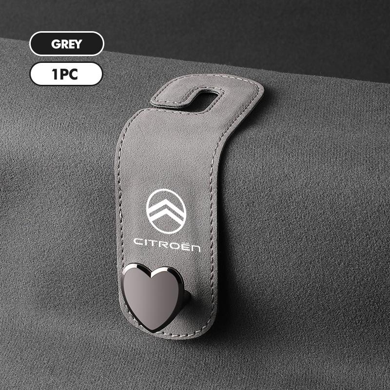 Hidden Car Seat Back Hook Wear-Resistant Rear Row Storage Hanger For Citroen C5 C1 C2 C6 C4L DS3 DS4 DS5 C-Elysee Grand Berlingo