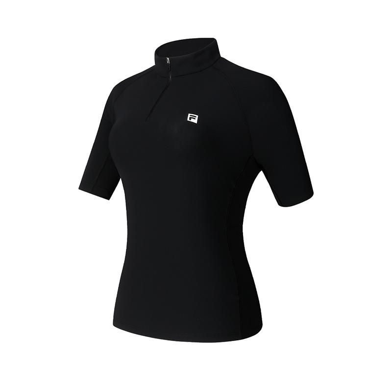 New FILA T Shirts Women's Black A11W427102FBK