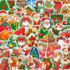 50 Waterproof DIY Christmas Sticker Pack for Decoration