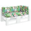 Pallet Cushions Set of 3 Multicolored Oxford Fabric
