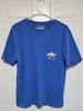Chemise Manches Courtes Chubbies Taille Homme Moyenne Bleu Week-end T-shirt Unisexe