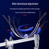 Adjustable U-Shaped Fishing Rod Support Bracket for Portable Raft