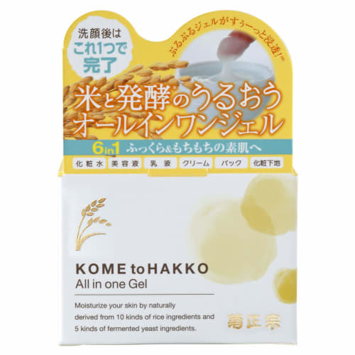 Kikumasamune Rice and Fermentation All-in-One Gel 150g Moisturizing