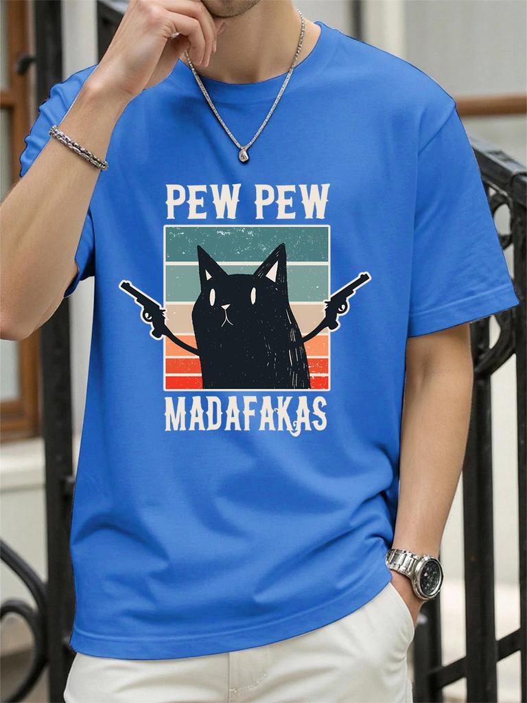 Pew Pew Madafaks Cute Funny Printing TShirt Women Cotton Summer Short Sleeve Comfortable Soft ONeck Tops Street Womans Clothes