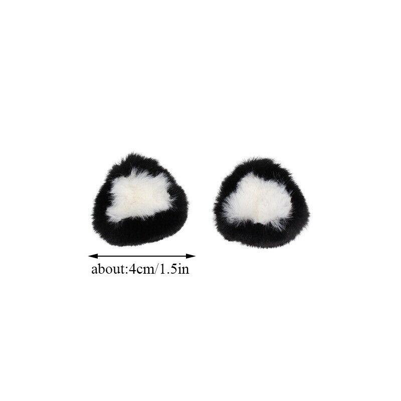 3D Cartoon Animal Hair Clip Cat Ear Clip Plush Small Hair Claw For Women Girls