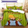3Pcs Custom Name Pettson Findus Bedding Set Duvet Cover Closure Includes 1Duvet Cover 2Pillowcases Soft And Comfortable For All Seasons