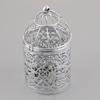 Vintage Birdcage Tealight Candle Holder Iron Decorative Lantern Pillar Candle Stand for Home Wedding Party
