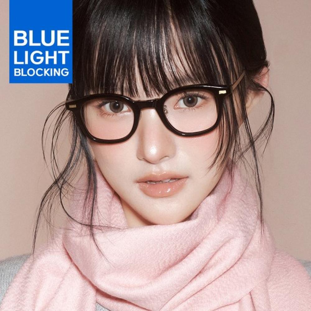 

Reclow Blue Light Glasses Gold Black Model Single option