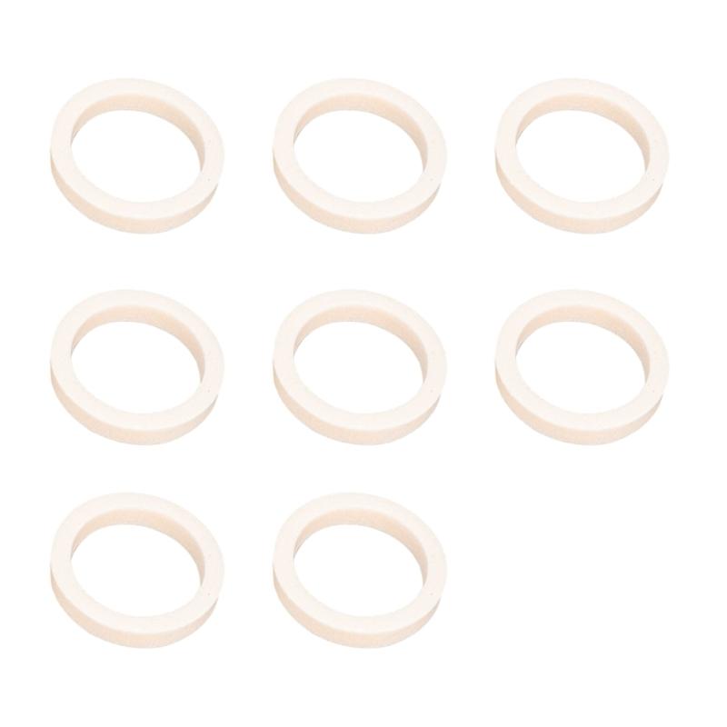 

8Pcs Bikes Front Fork Sponge Rings Oil Seal Sponge Foams Rings Foams Absorption Seal Rings Suitable for Bikes Front Fork