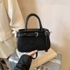 Retro Suede Crossbody Bag Women's Handbag Faionable Small Square Bag Casual Sle Single Oulder Strap Soft PU Material