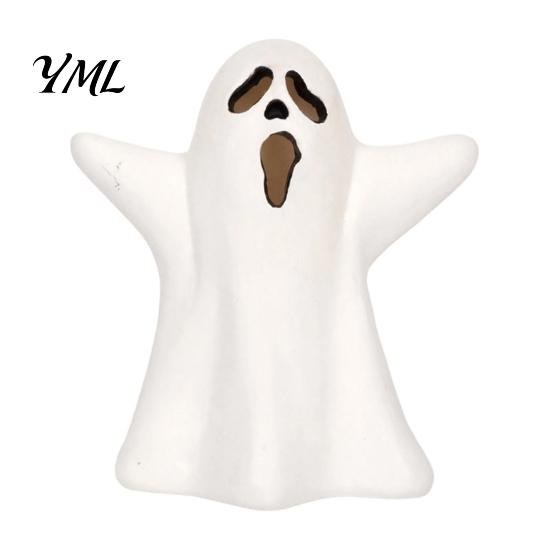 Compact Showcase Decorations Halloween Decoration, Resin Skull Ghost Mouth Gnome Figurine for Home Durable Craft Ornaments Table Tiered Tray,