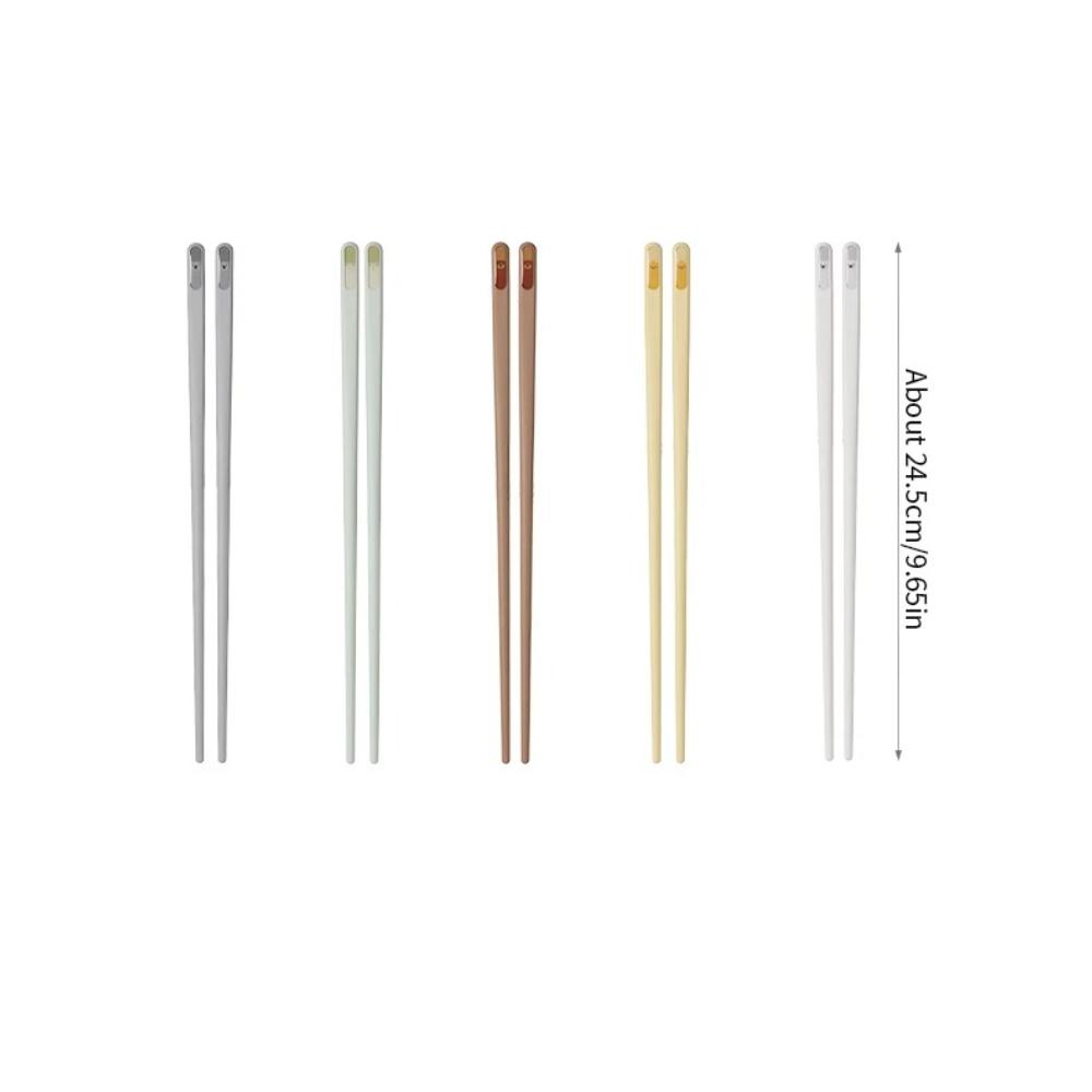 High Temperature Resistant Alloy Chopsticks High-end Cartoon Tableware New Household Antibacterial Anti Slip Anti Mold Chopstick