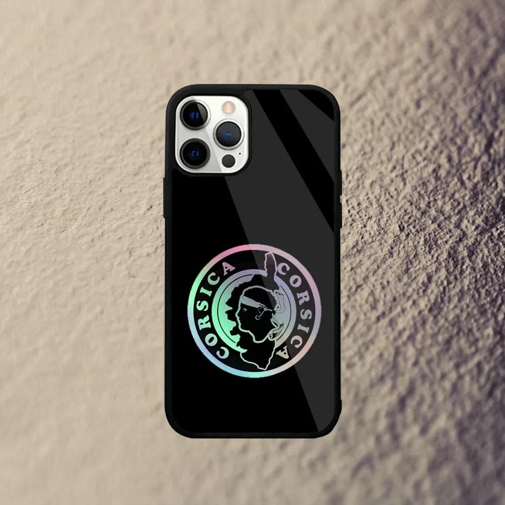 Corse Corsica Phone Case For iPhone 16,15,14,13,12,11,Plus,Pro,Max Mini Magsafe Magnetic Wireless Charging