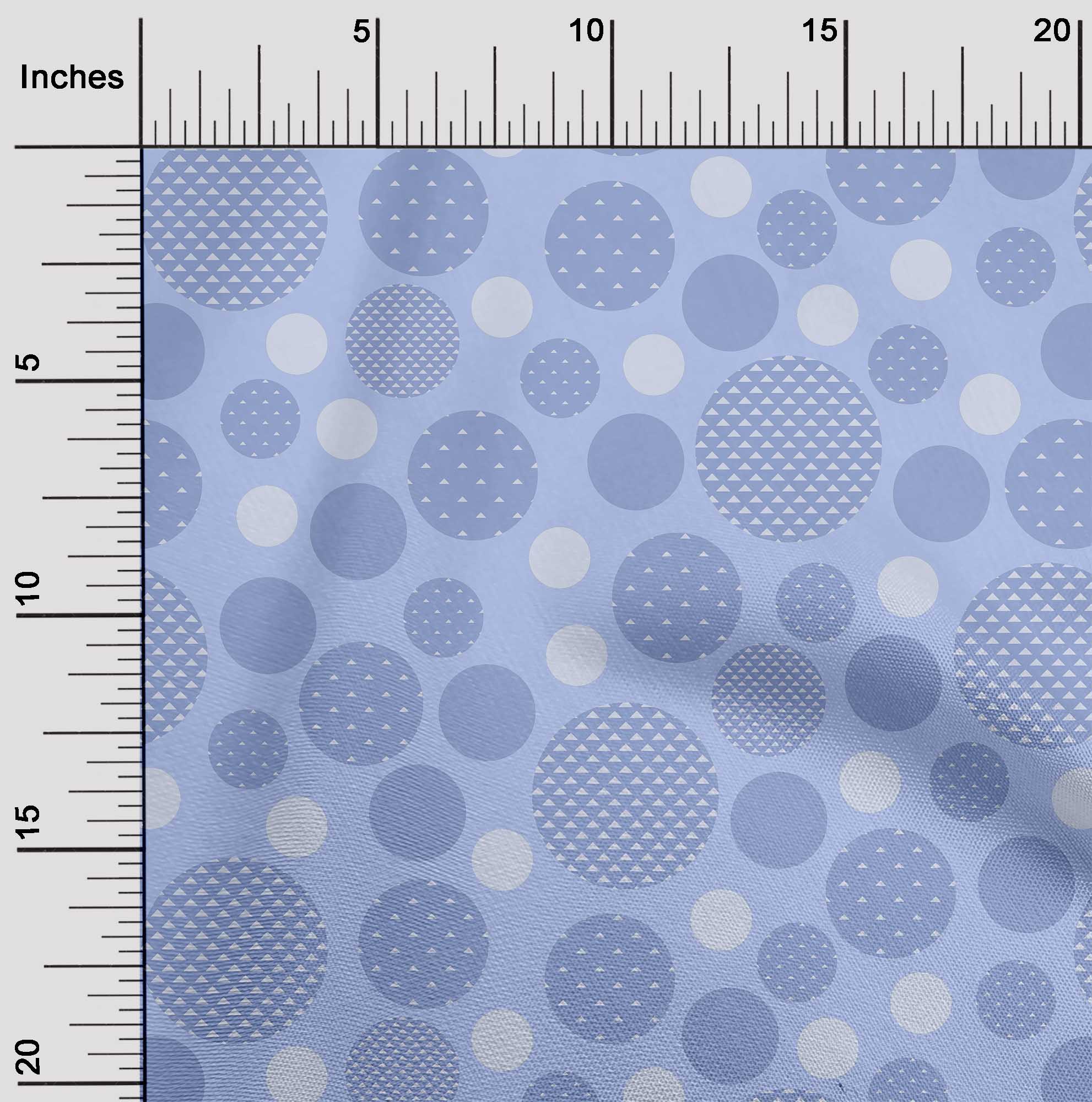 

oneOone Georgette Viscose Blue Fabric Geometric & Polka Dress Material Fabric Print Fabric By The Yard 42 Inch 42 Inch Wide - Viscose Chiffon лаванда синього кольору