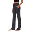 Women's Yoga Trousers Pockets Wide Leg Drawstring Loose Straight  Running
